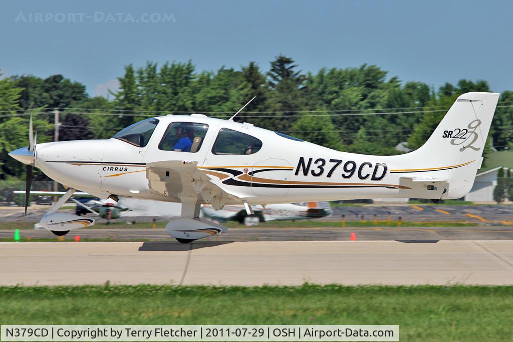 N379CD, 2005 Cirrus SR22 C/N 1465, At 2011 Oshkosh