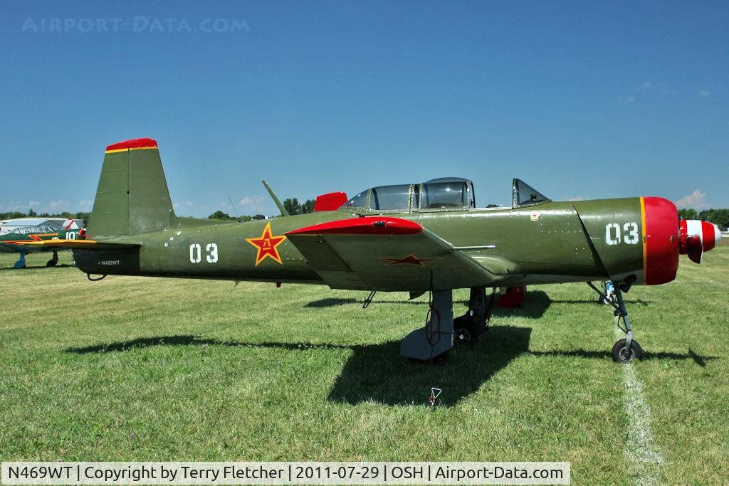 N469WT, 1985 Nanchang CJ-6A C/N 4132024, At 2011 Oshkosh