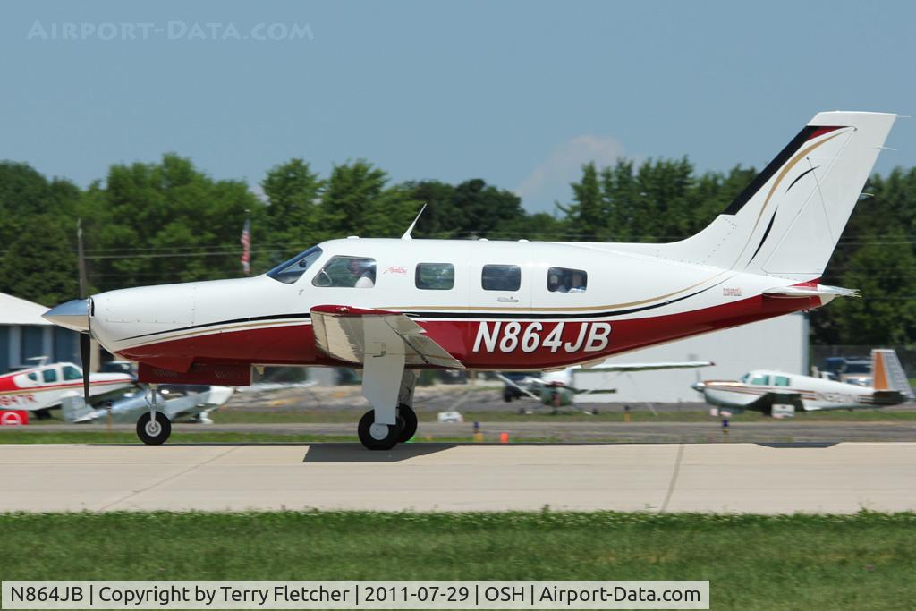 N864JB, 1986 Piper PA-46-310P Malibu C/N 4608009, At 2011 Oshkosh