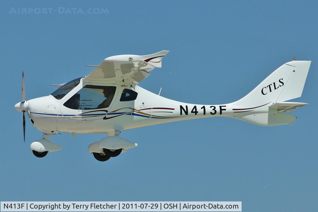 N413F, Flight Design CTLS C/N F-11-03-04, At 2011 Oshkosh