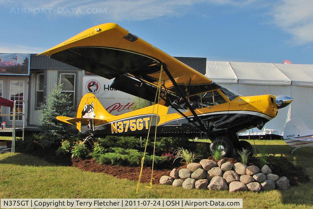 N375GT, Aviat A-1C-200 Husky C/N 3106, At 2011 Oshkosh - static display