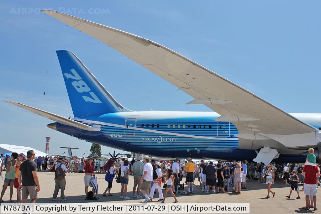N787BA, 2009 Boeing 787-8 Dreamliner C/N 40690, At 2011 Oshkosh