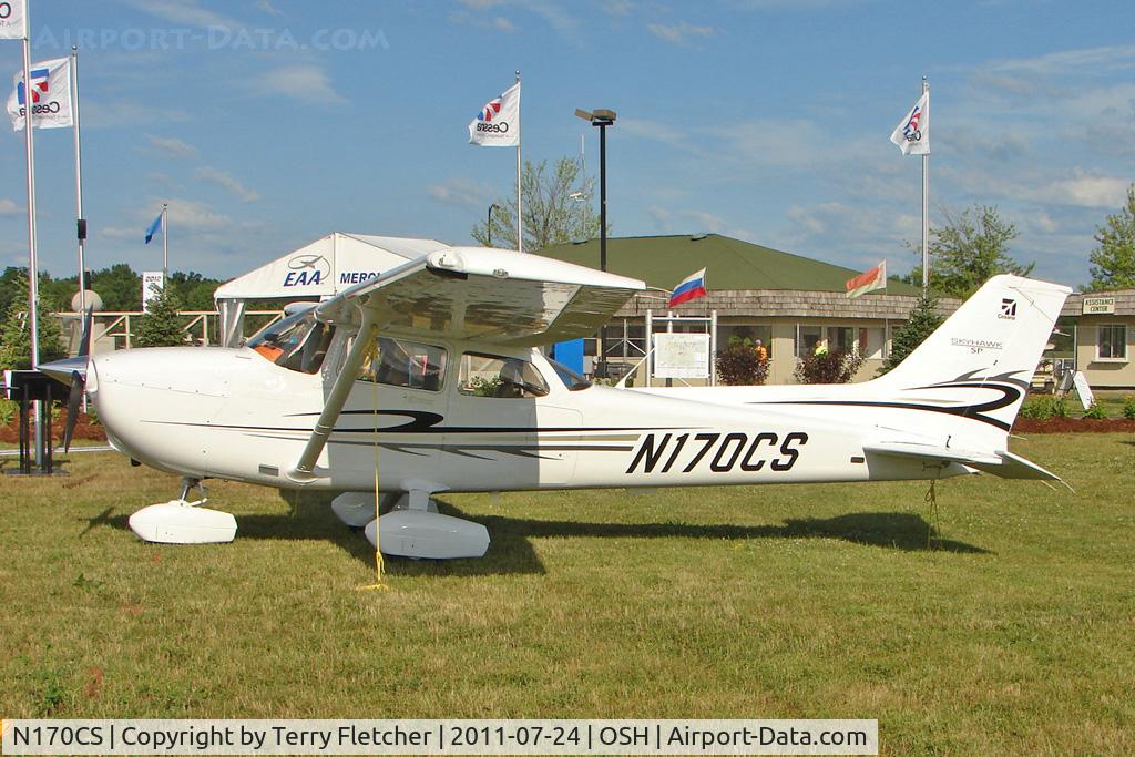 N170CS, Cessna 172S C/N 172S11092, At 2011 Oshkosh on Static display