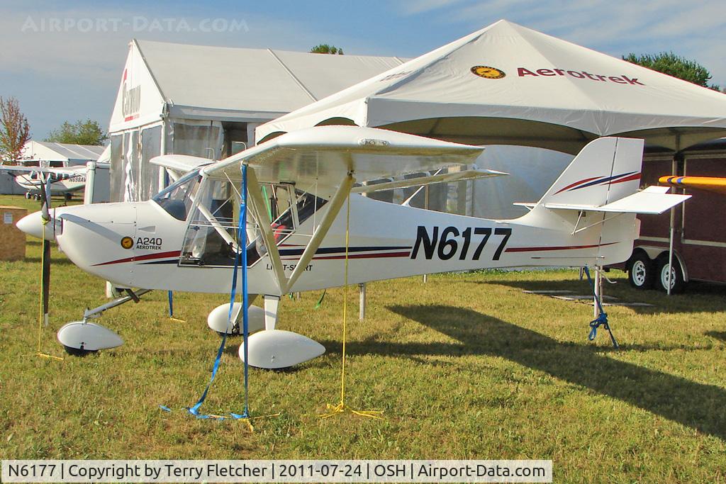 N6177, Aeropro CZ A240 C/N 31810, At 2011 Oshkosh on static display