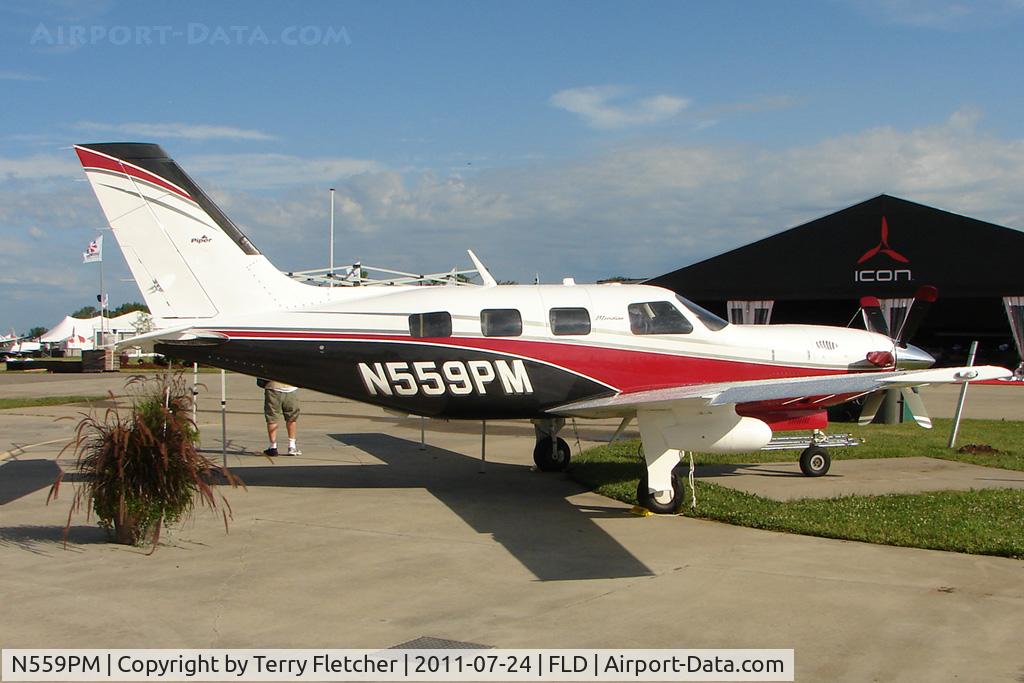N559PM, Piper PA-46-500TP C/N 4697457, At Fond Du Lac