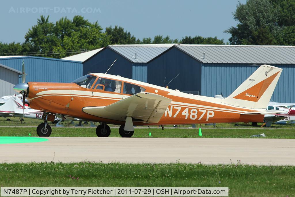 N7487P, 1961 Piper PA-24-250 Comanche C/N 24-2680, At 2011 Oshkosh