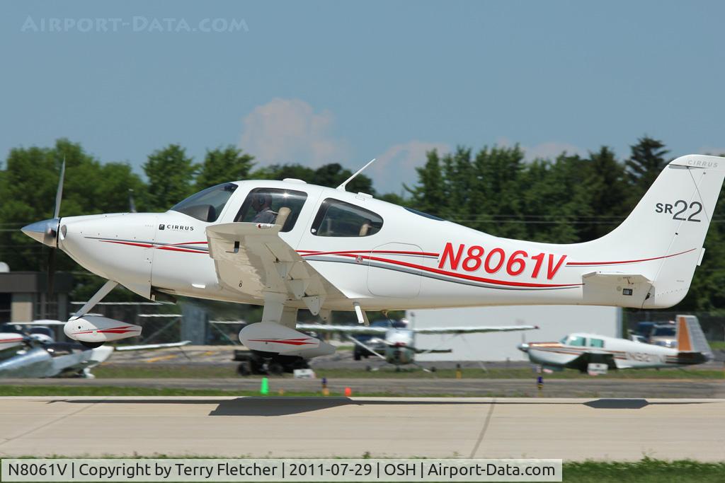 N8061V, 2003 Cirrus SR22 C/N 0649, At 2011 Oshkosh