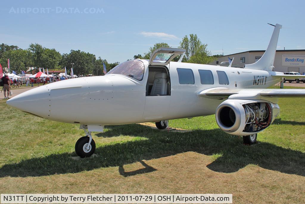 N31TT, 1977 Smith Aerostar 601P C/N 61P-0441-166, Aerostar with a jet engine - at 2011 Oshkosh