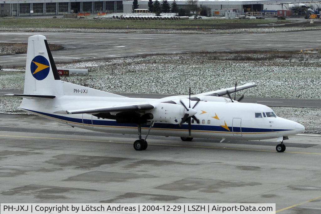 PH-JXJ, 1991 Fokker 50 C/N 20232, Denim Airways