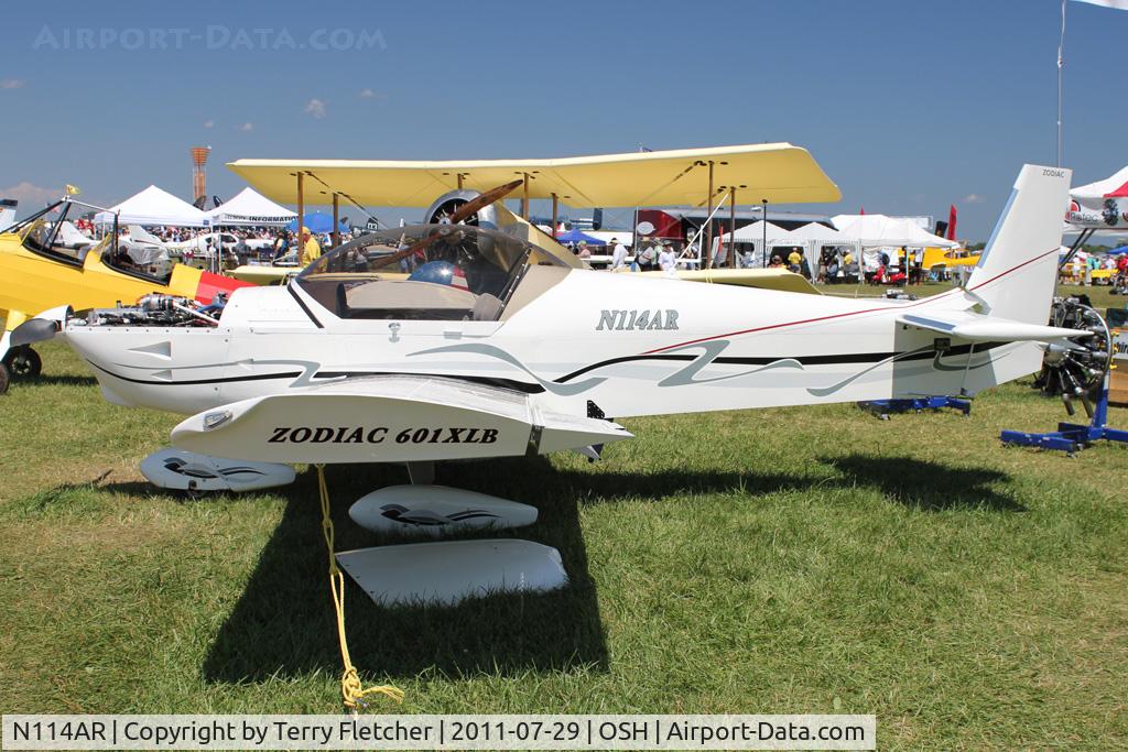 N114AR, Zenith CH-601 XL Zodiac C/N 6-5106, At 2011 Oshkosh on static display