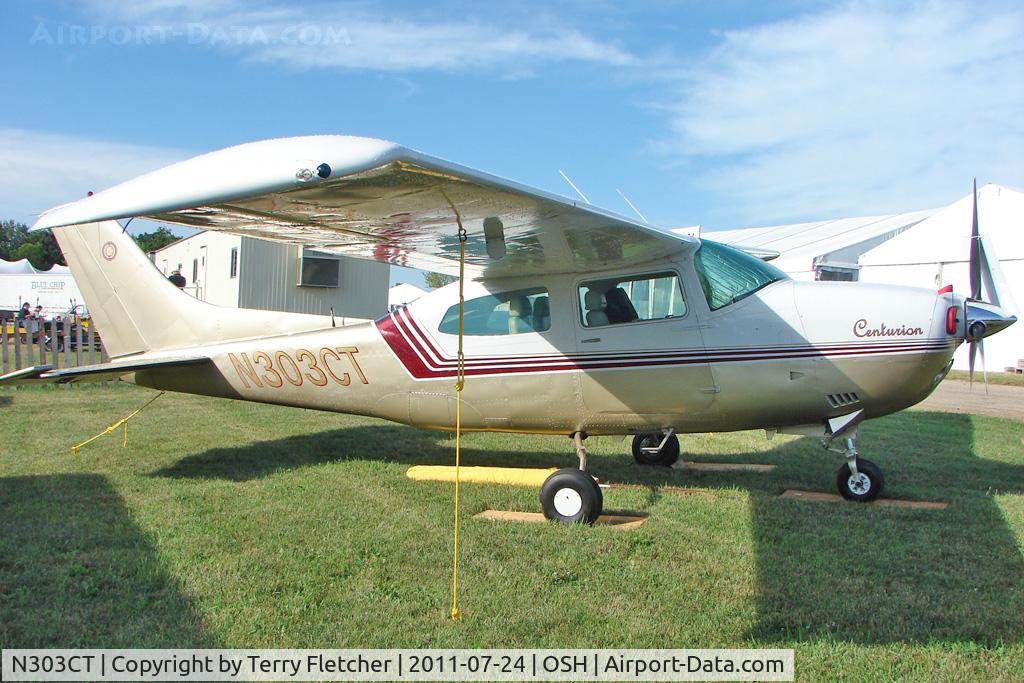 N303CT, 1978 Cessna 210M Centurion C/N 21062591, At 2011 Oshkosh on static display