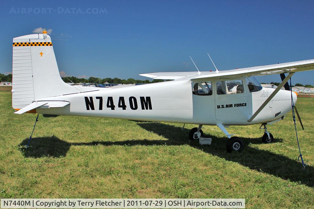 N7440M, 1959 Cessna 175 Skylark C/N 55740, At 2011 Oshkosh