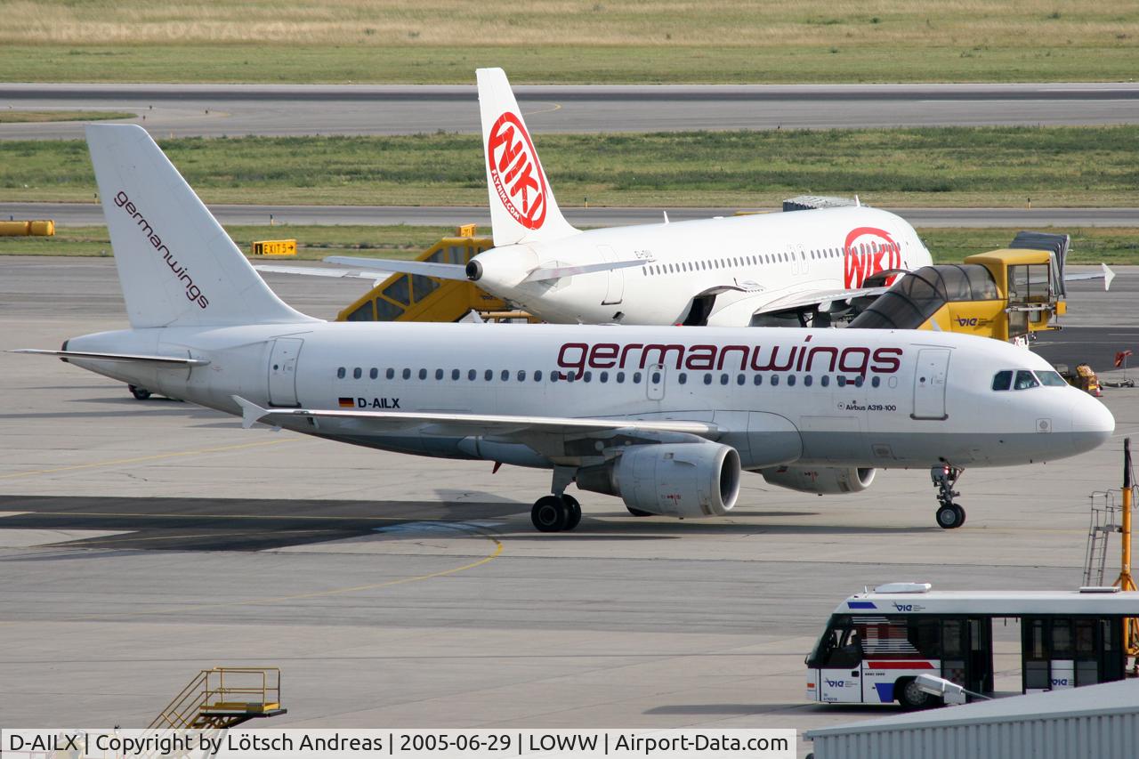 D-AILX, 1998 Airbus A319-114 C/N 860, Germanwings all white