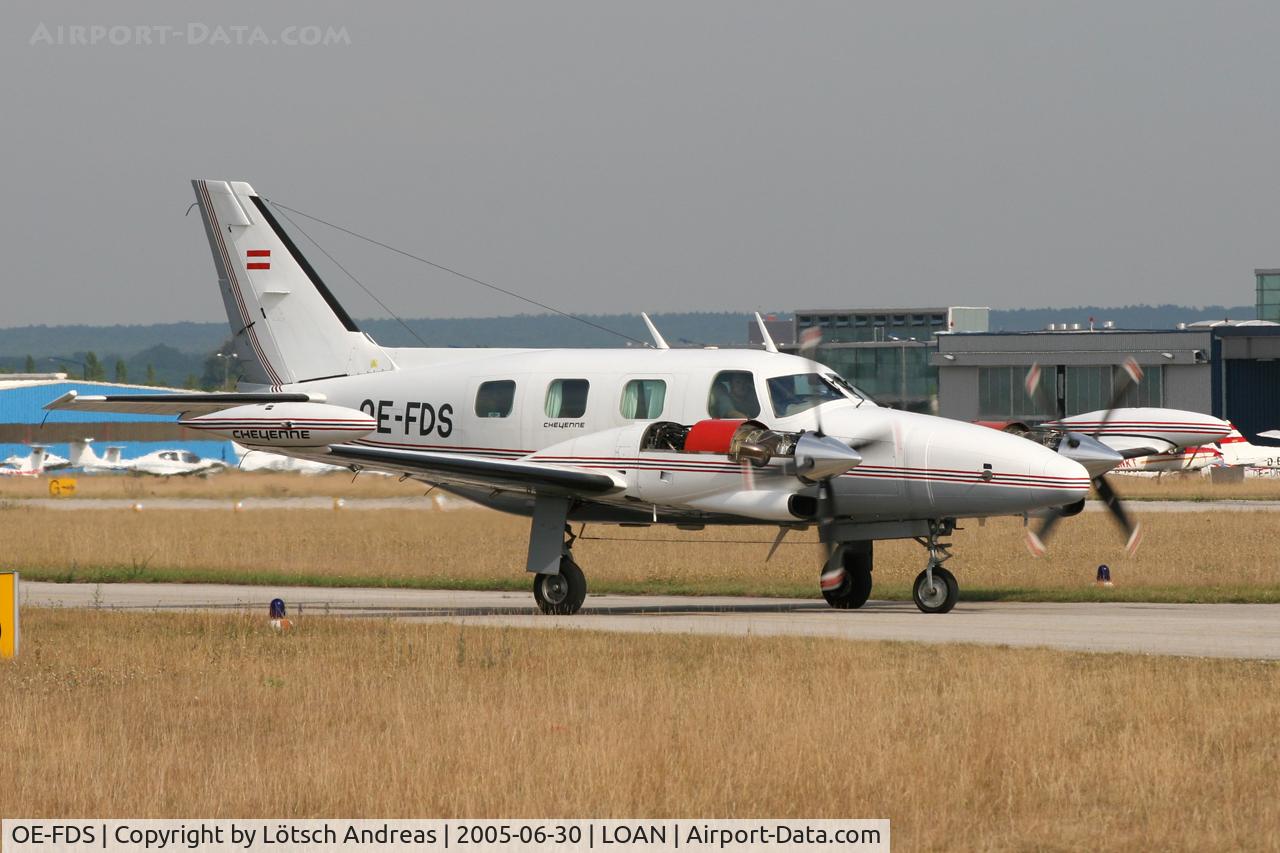 OE-FDS, 1977 Piper PA-31T1-500 Cheyenne IA C/N 31T-7720056, Wiener Neustadt OST
no engine covers