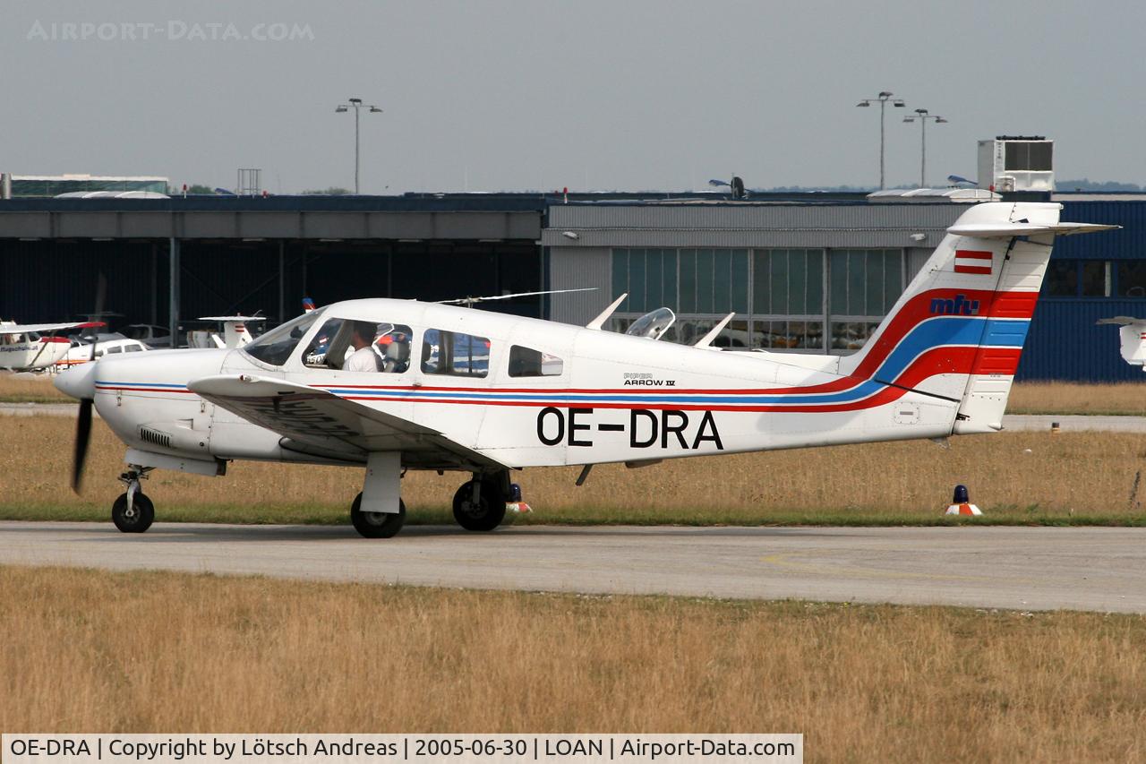OE-DRA, Piper PA-28RT-201 Arrow IV C/N 28R-7918235, Wiener Neustadt OST
