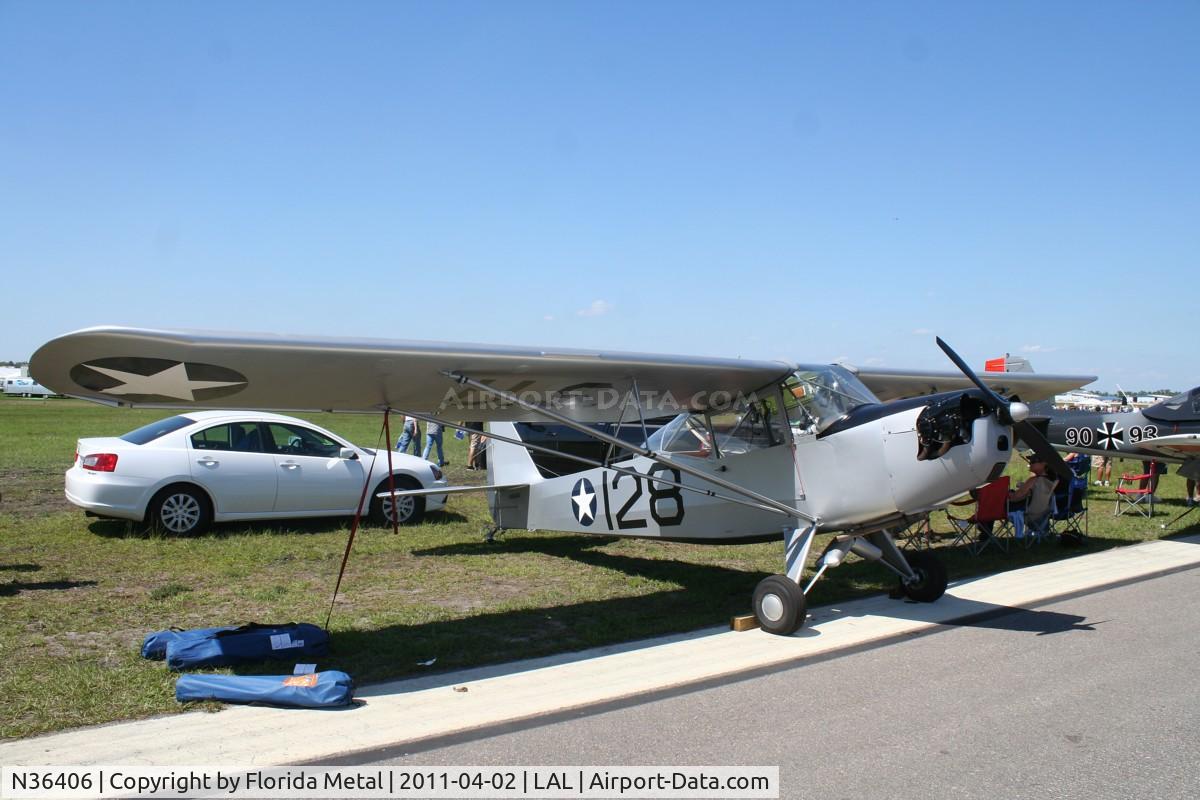 N36406, 1942 Taylorcraft DCO-65 C/N 4147, Taylorcraft L-2