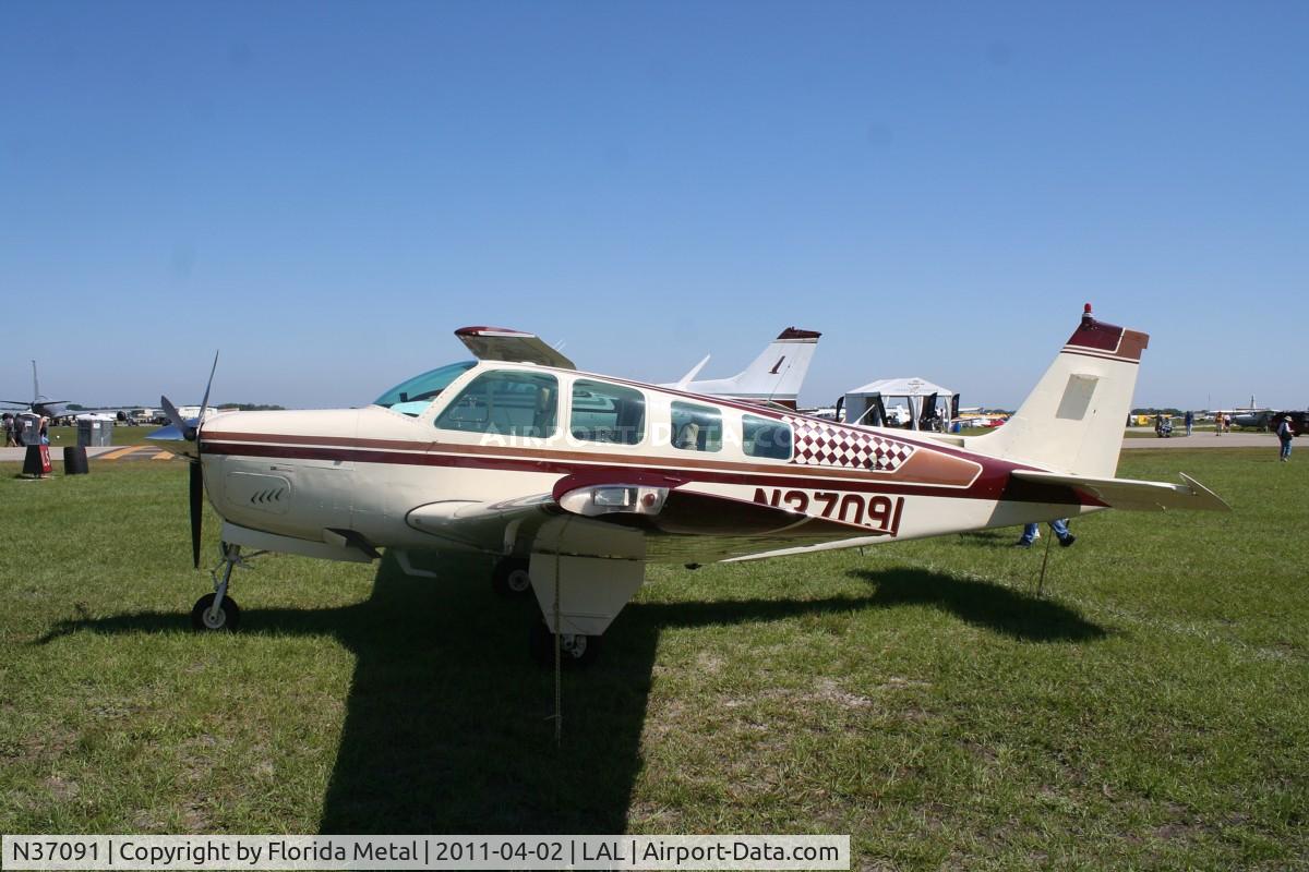 N37091, 1980 Beech A36 Bonanza 36 C/N E-1761, Beech A36