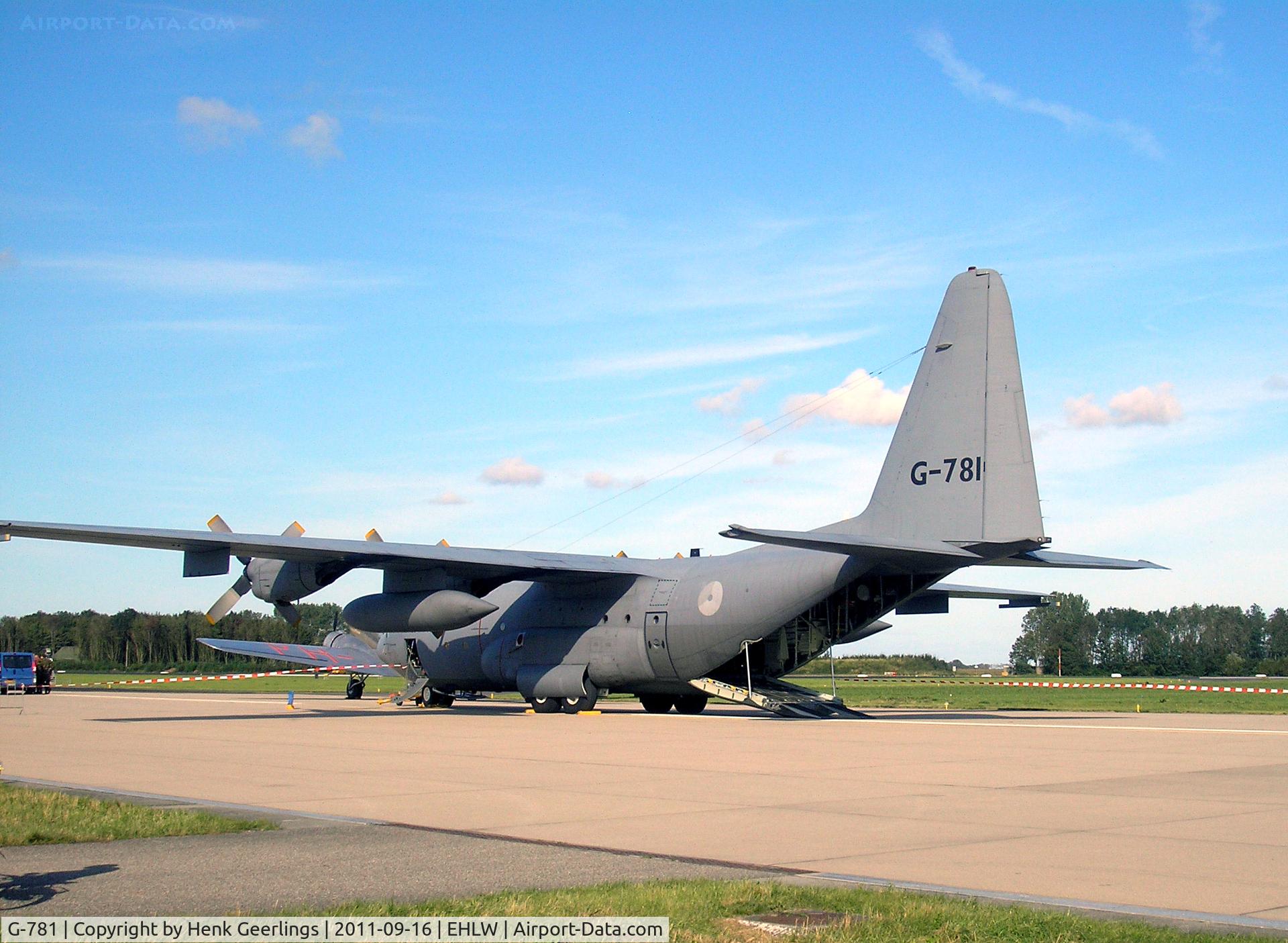 G-781, Lockheed C-130H Hercules C/N 382-4781, Dutch AF ; Dutch Air Force Open Day at Leeuwarden AFB