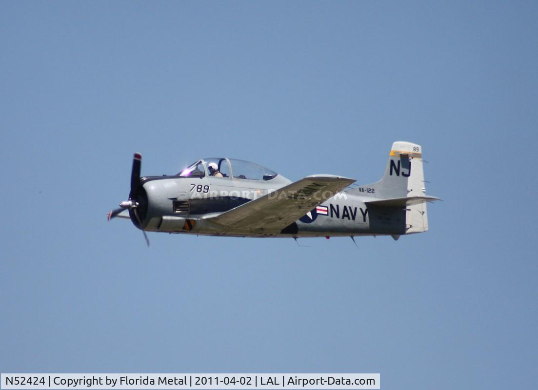 N52424, 1954 North American T-28B Trojan C/N 200-152 (137789), T-28 Trojan