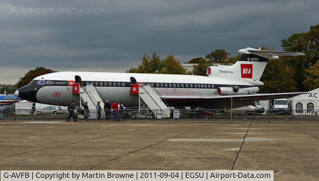 G-AVFB, 1967 Hawker Siddeley HS-121 Trident 2E C/N 2141, SHOT AT DUXFORD
