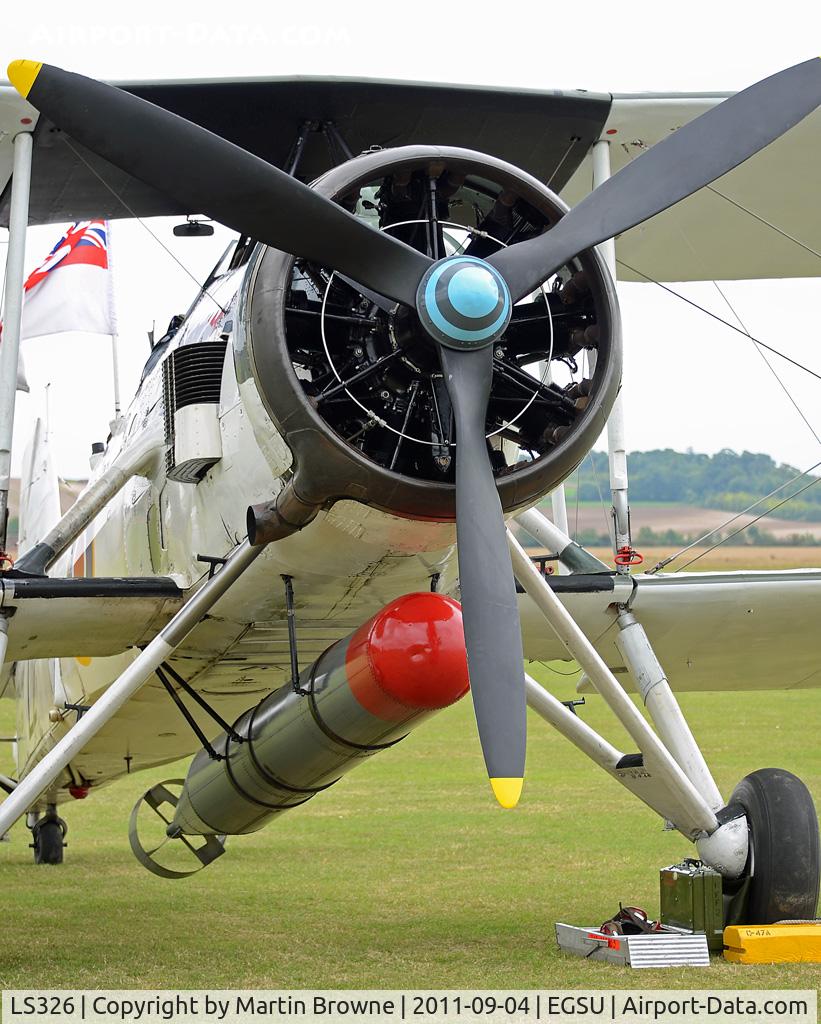 LS326, 1943 Fairey Swordfish Mk.II C/N Not found LS326, SHOT AT DUXFORD
