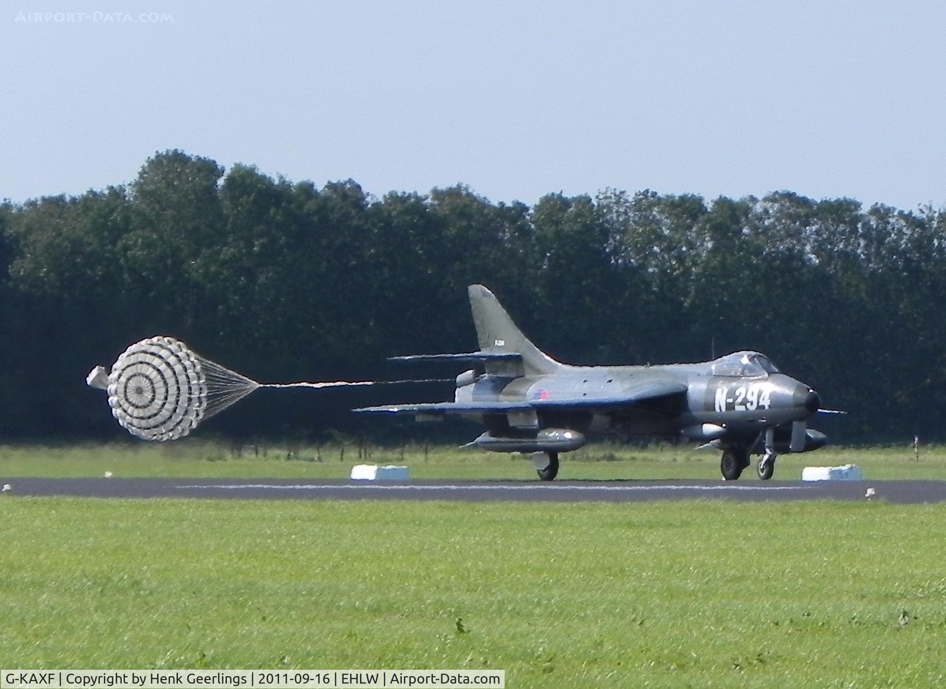 G-KAXF, 1956 Hawker Hunter F.6A C/N S4/U/3361, Civil , Hunter Association  ;cs 