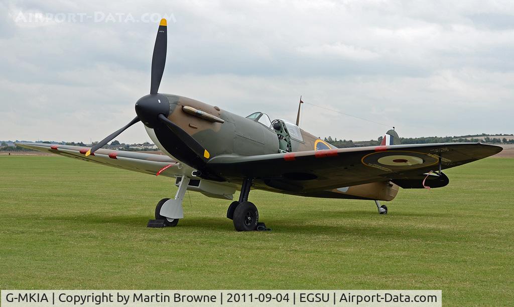 G-MKIA, 1939 Supermarine 300 Spitfire Mk1A C/N 6S/30565, SHOT AT DUXFORD