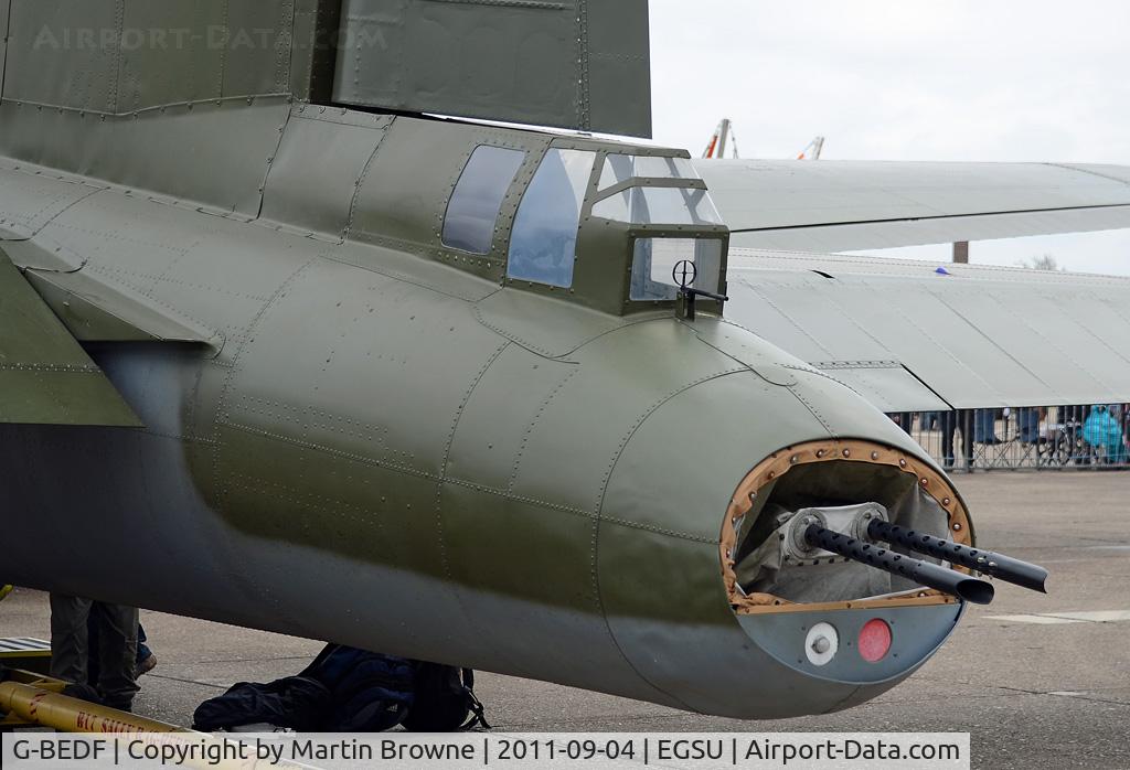 G-BEDF, 1944 Boeing B-17G Flying Fortress C/N 8693, SHOT AT DUXFORD