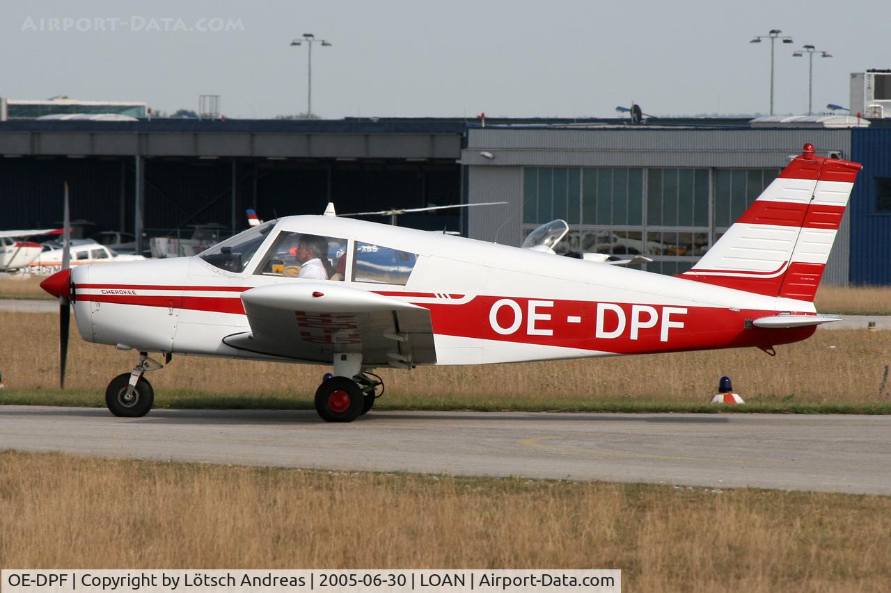 OE-DPF, Piper PA-28-140 Cherokee D C/N 28-7125242, Wiener Neustadt OST
older Piper