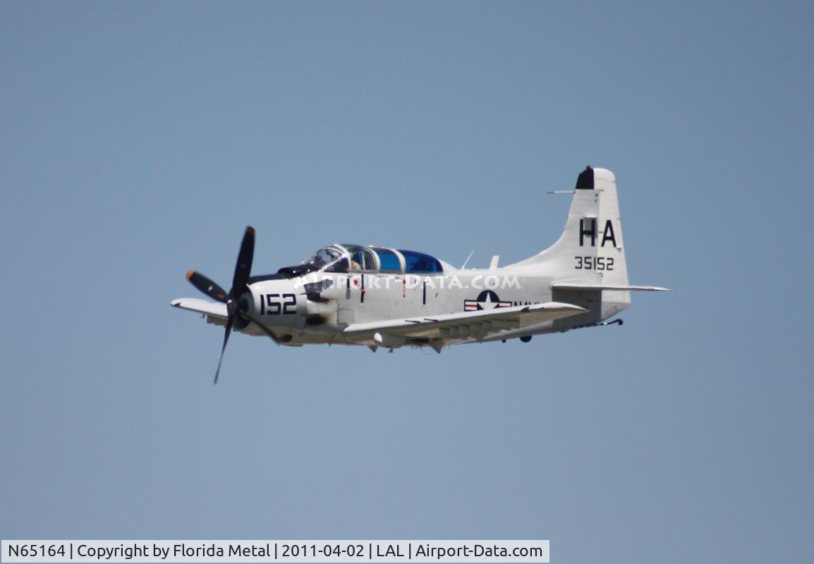 N65164, 1955 Douglas EA-1E Skyraider AD-5W C/N 55-471DH, EA-1E Skyraider