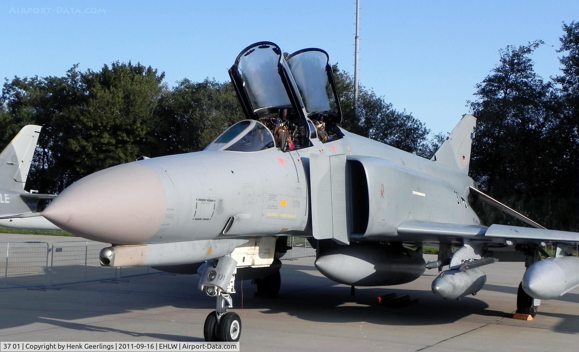 37 01, 1972 McDonnell Douglas F-4F Phantom II C/N 4330, German AF ; Dutch Air Force Open Day at Leeuwarden AFB