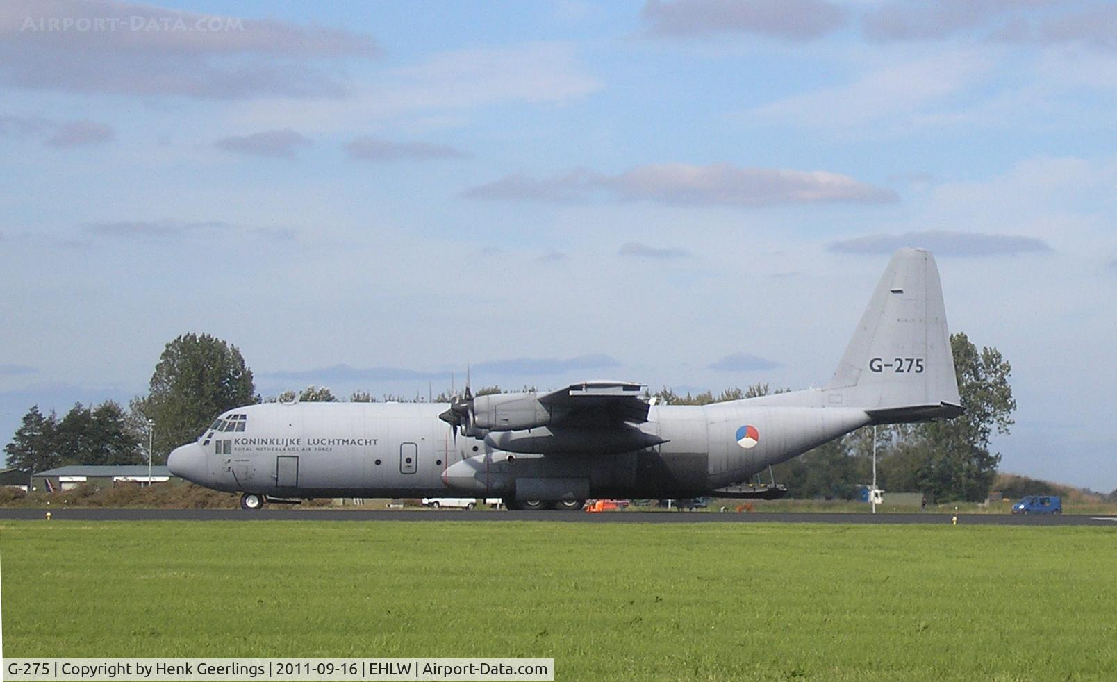 G-275, 1993 Lockheed C-130H-30 Hercules C/N 382-5275, Dutch AF , Demo cs ; Dutch Air Force Open Day at Leeuwarden AFB