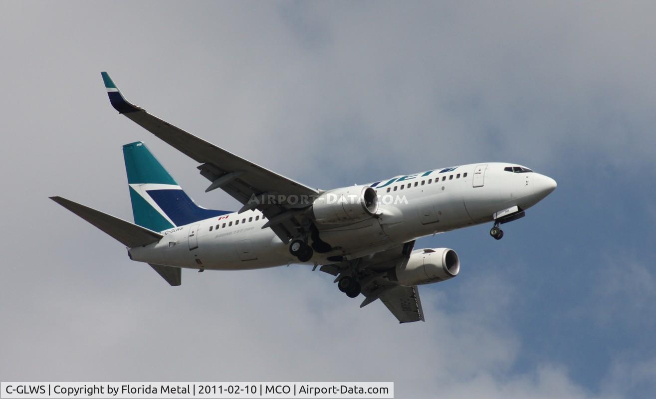 C-GLWS, 2001 Boeing 737-76N C/N 32581, West Jet 737