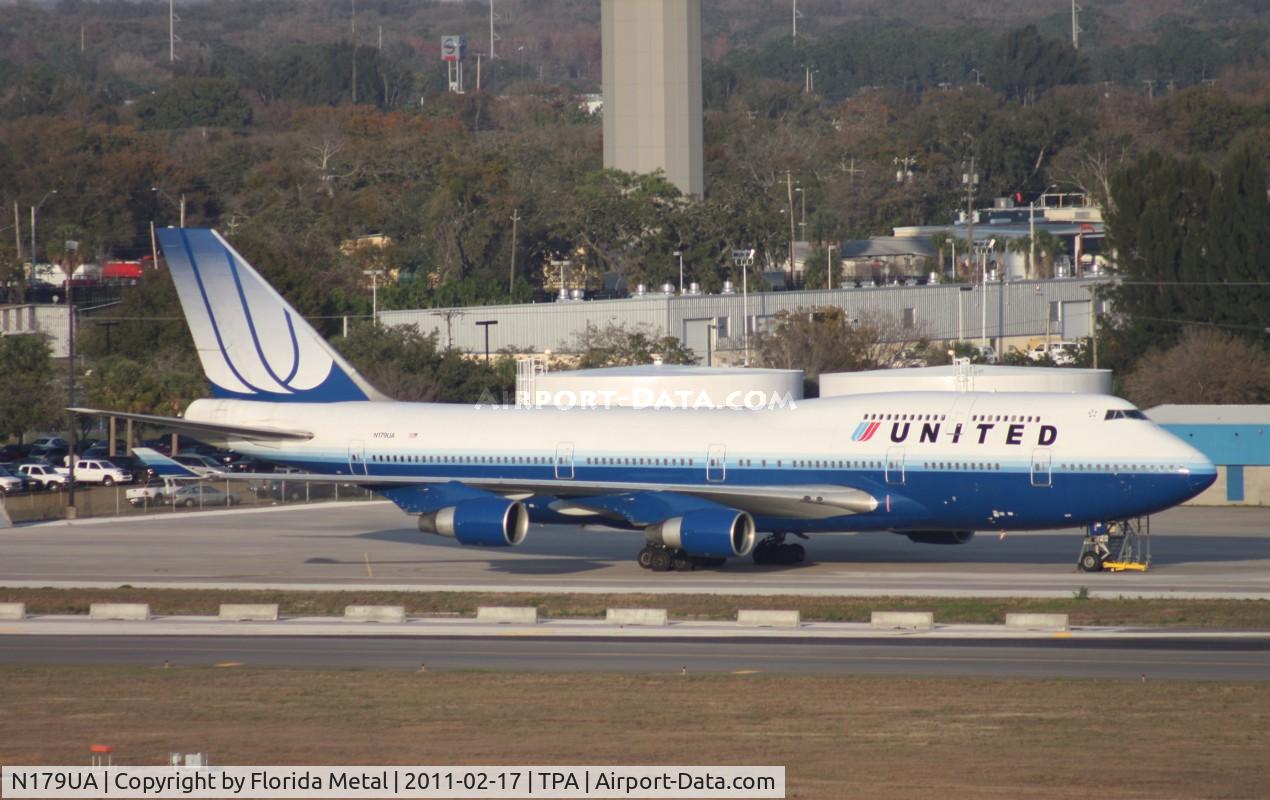 N179UA, 1991 Boeing 747-422 C/N 25158, United 747-400