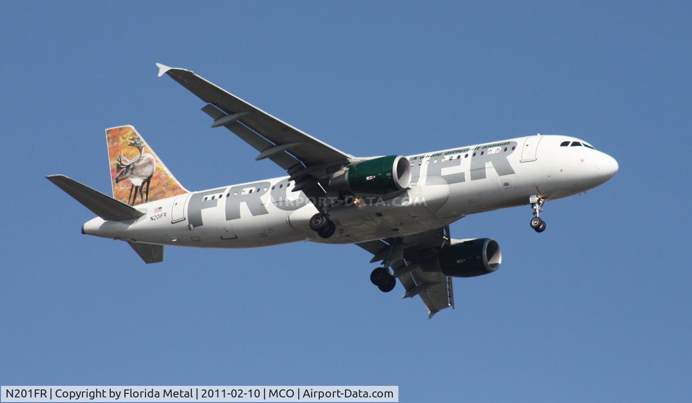 N201FR, 2008 Airbus A320-214 C/N 3389, Yukon the Caribou