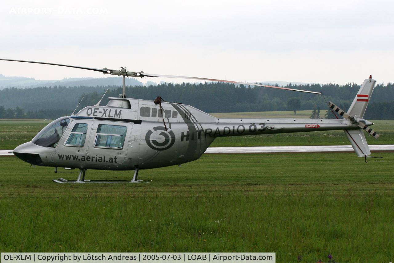 OE-XLM, 1968 Agusta AB-206B JetRanger II C/N 8046, Dobersberg