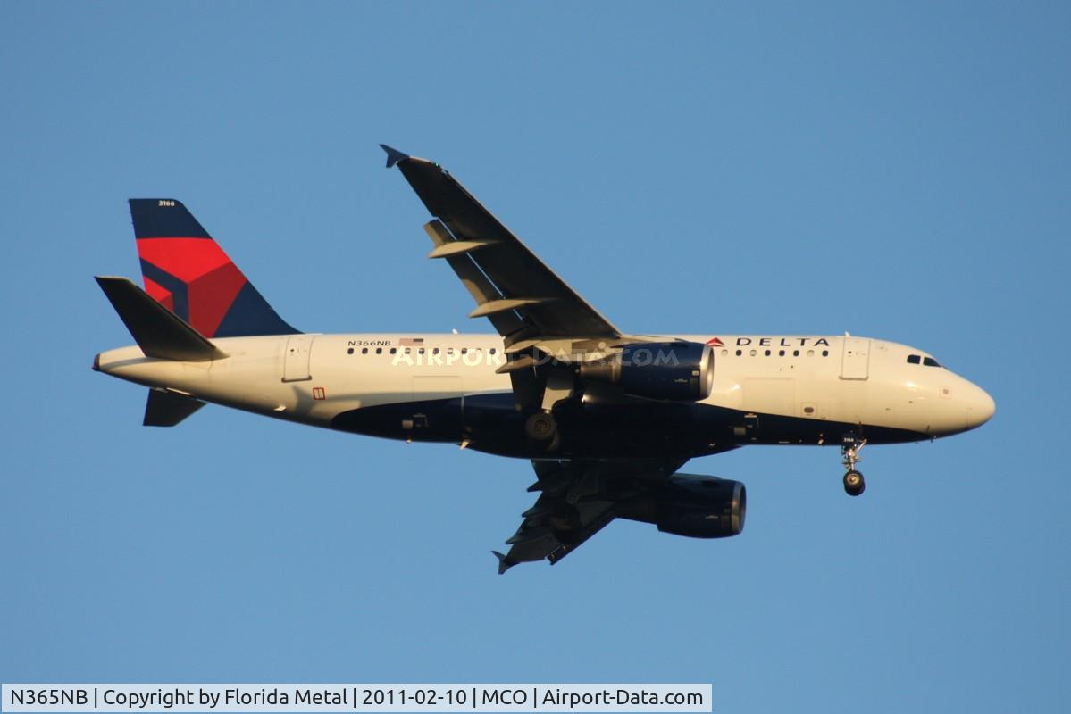 N365NB, 2003 Airbus A319-114 C/N 2013, Delta A319