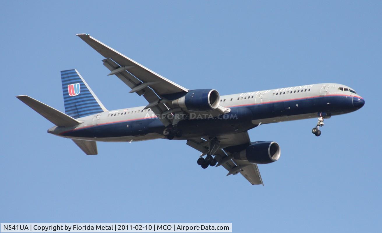 N541UA, 1991 Boeing 757-222 C/N 25253, United 757