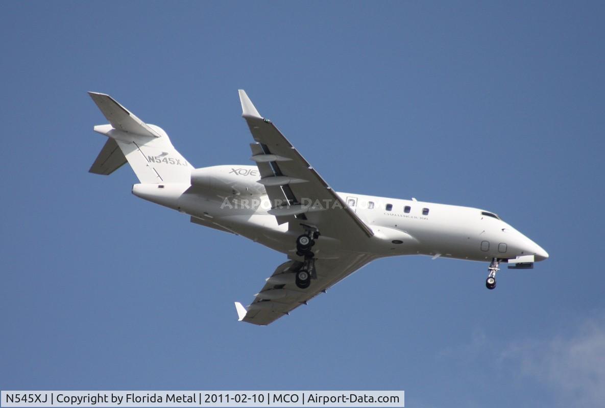 N545XJ, Bombardier Challenger 300 (BD-100-1A10) C/N 20278, XO Jet Challenger 300