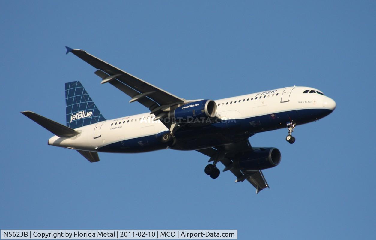 N562JB, 2003 Airbus A320-232 C/N 1948, Jet Blue A320