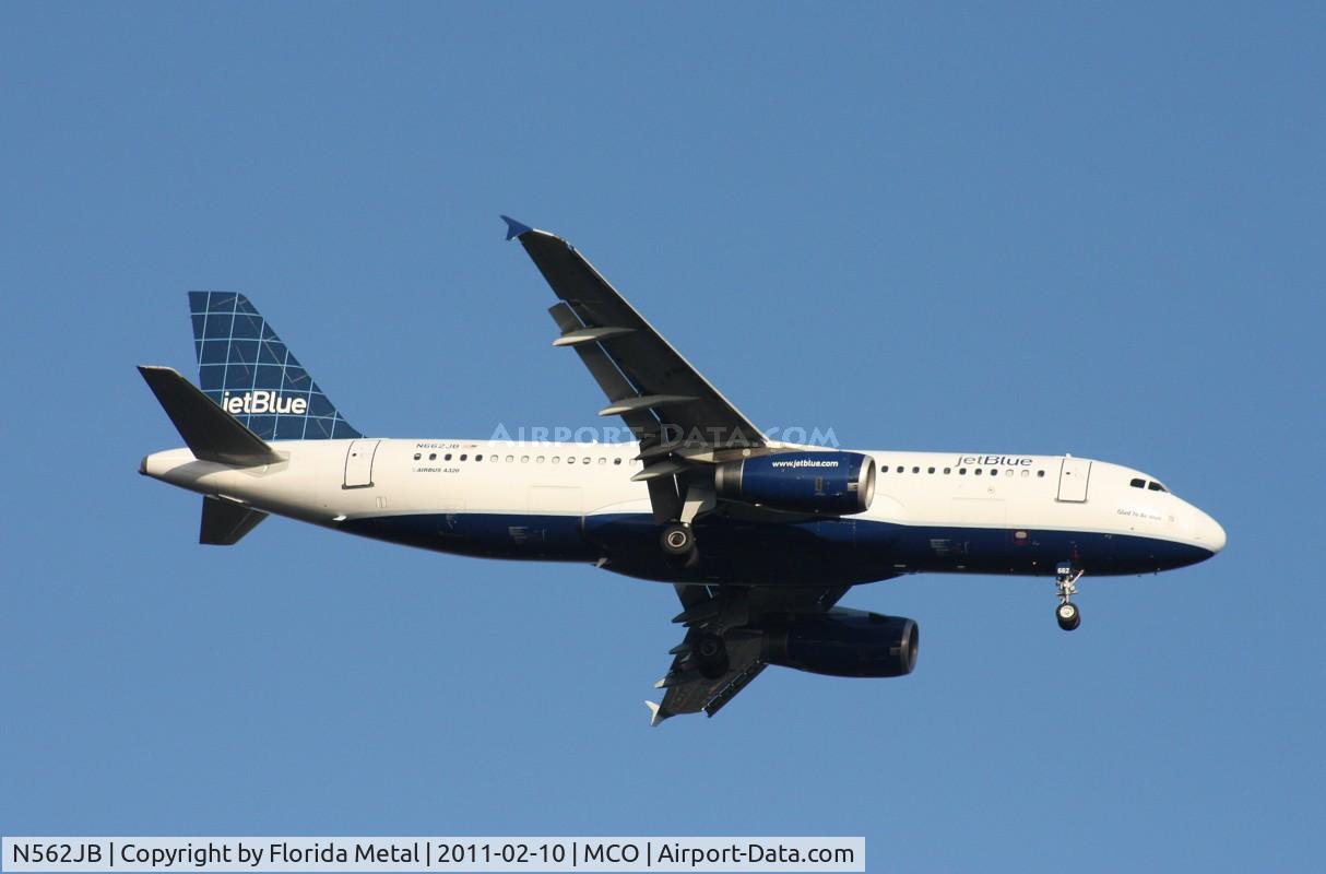 N562JB, 2003 Airbus A320-232 C/N 1948, 