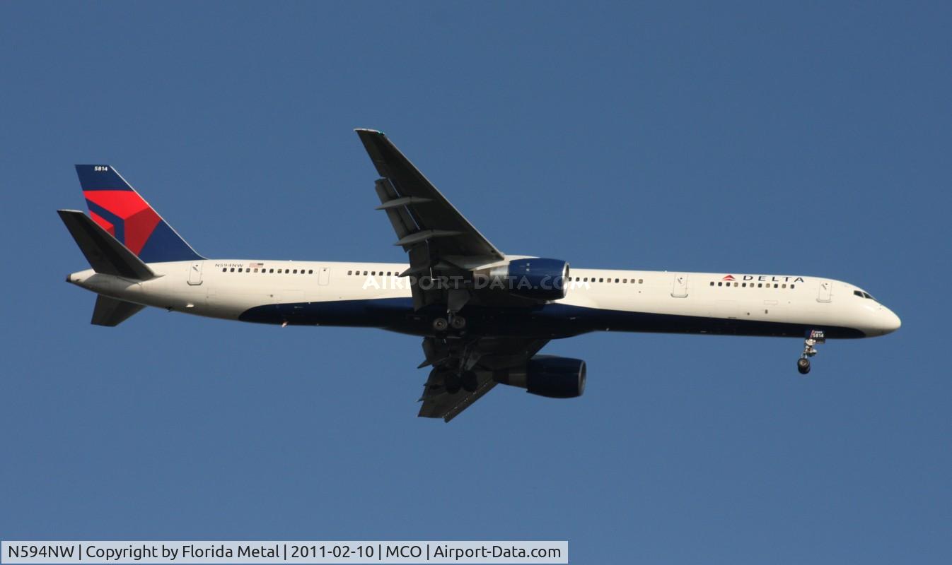 N594NW, 2003 Boeing 757-351 C/N 32994, Delta 757-300