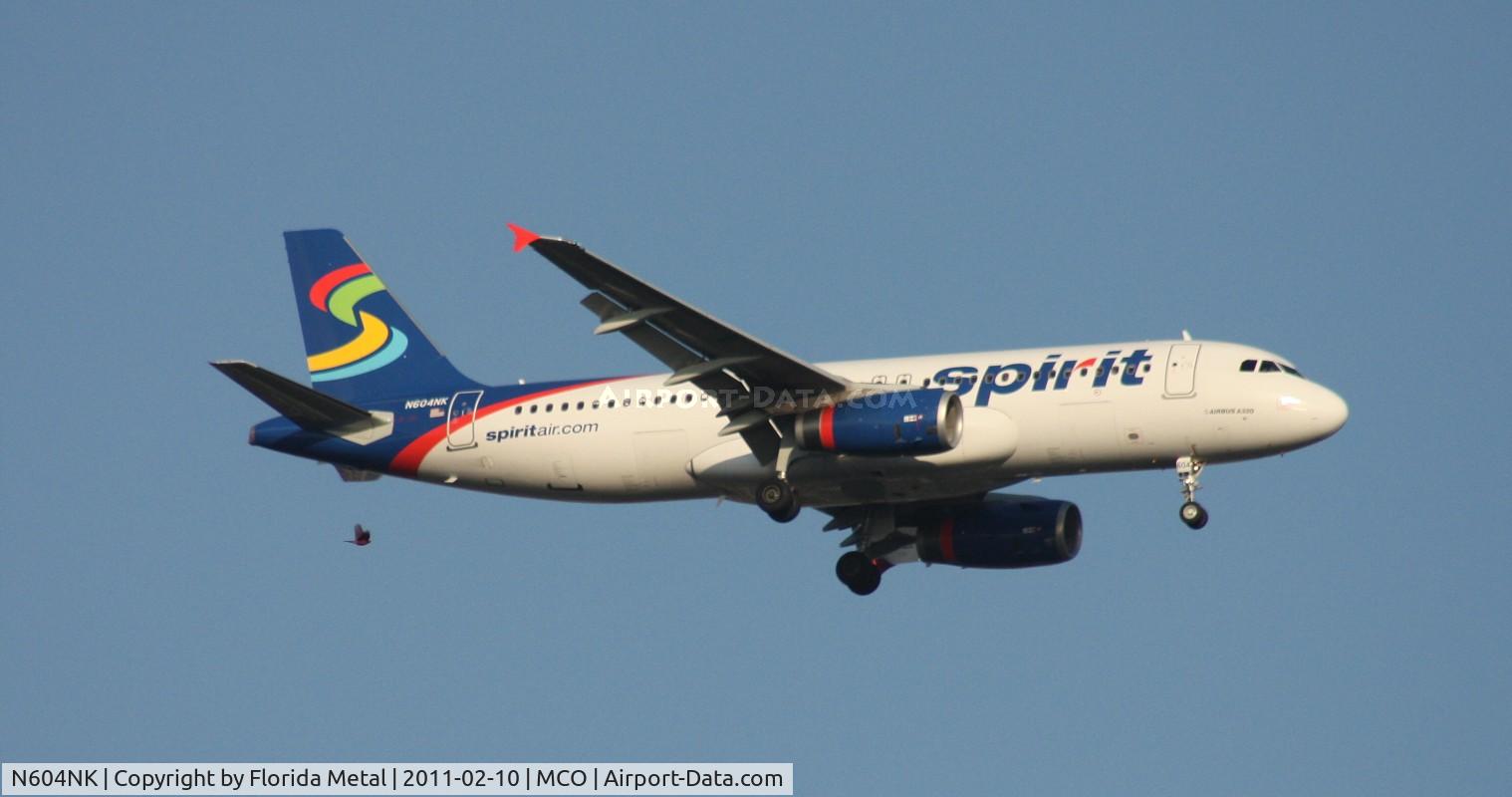N604NK, 2010 Airbus A320-232 C/N 4431, Spirit A320