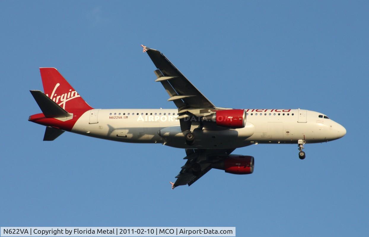 N622VA, 2006 Airbus A320-214 C/N 2674, Virgin American 