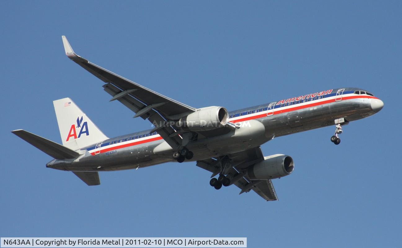 N643AA, 1991 Boeing 757-223 C/N 24601, American 757