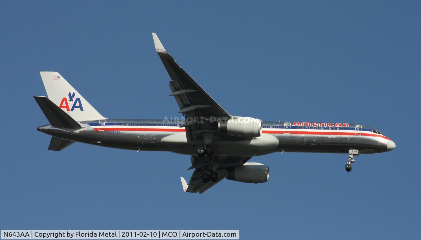 N643AA, 1991 Boeing 757-223 C/N 24601, American 757