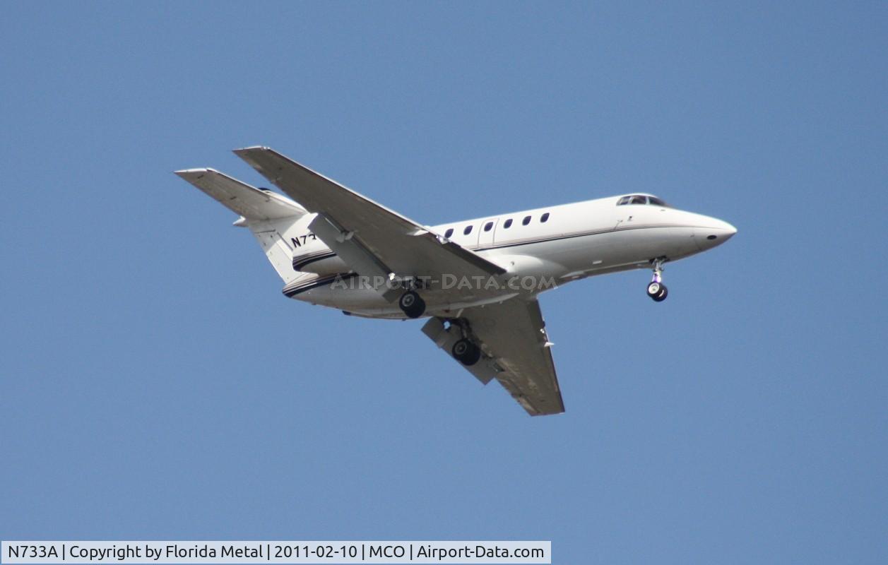 N733A, 2004 Raytheon Hawker 800XP C/N 258687, Hawker 800XP