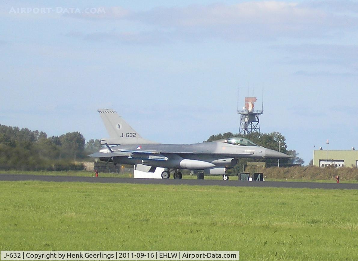 J-632, General Dynamics F-16A Fighting Falcon C/N 6D-64, Dutch AF ,  Dutch Air Force Open Day at Leeuwarden AFB