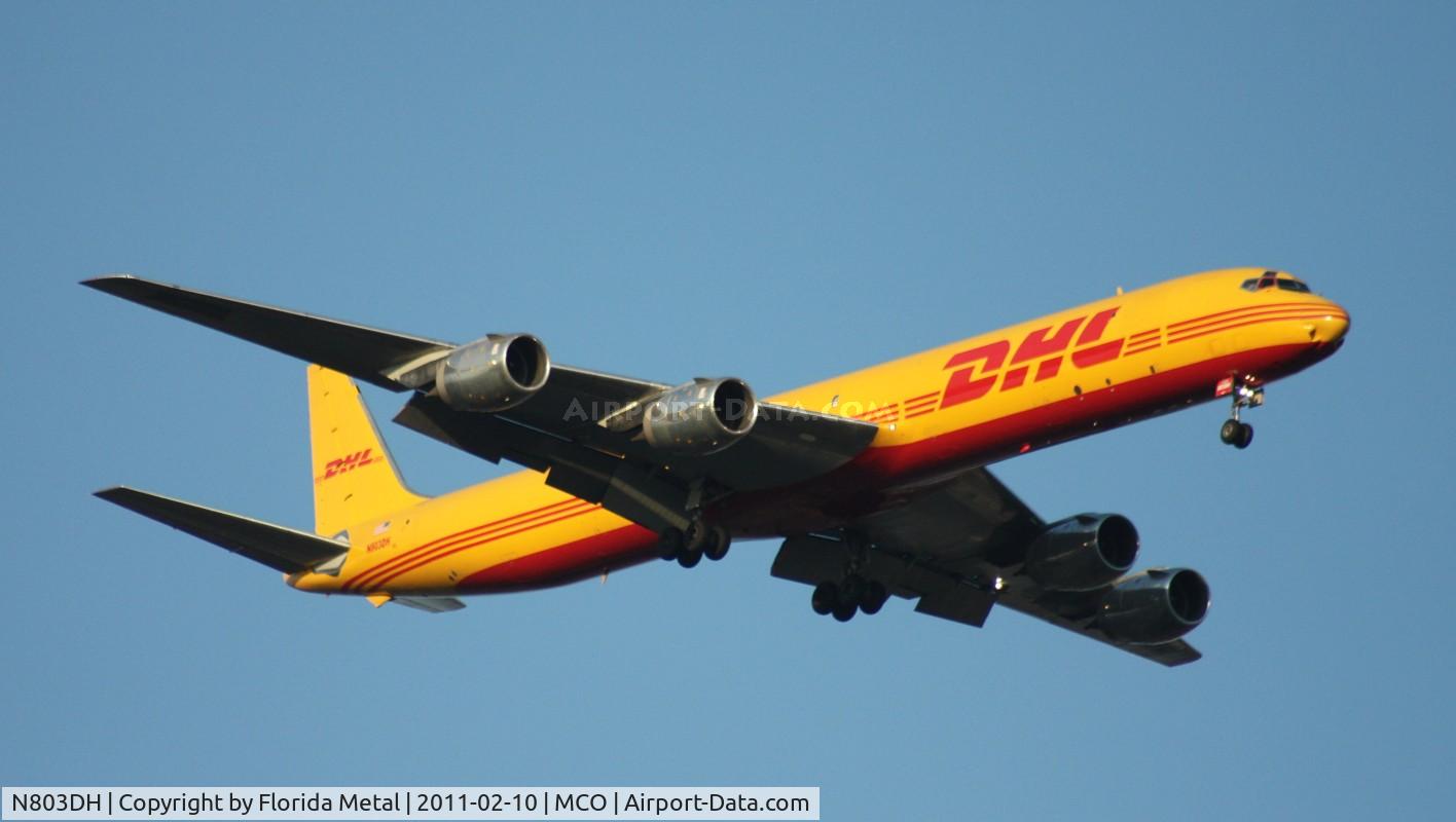 N803DH, 1969 McDonnell Douglas DC-8-73(F) C/N 46123, DHL DC-8-73