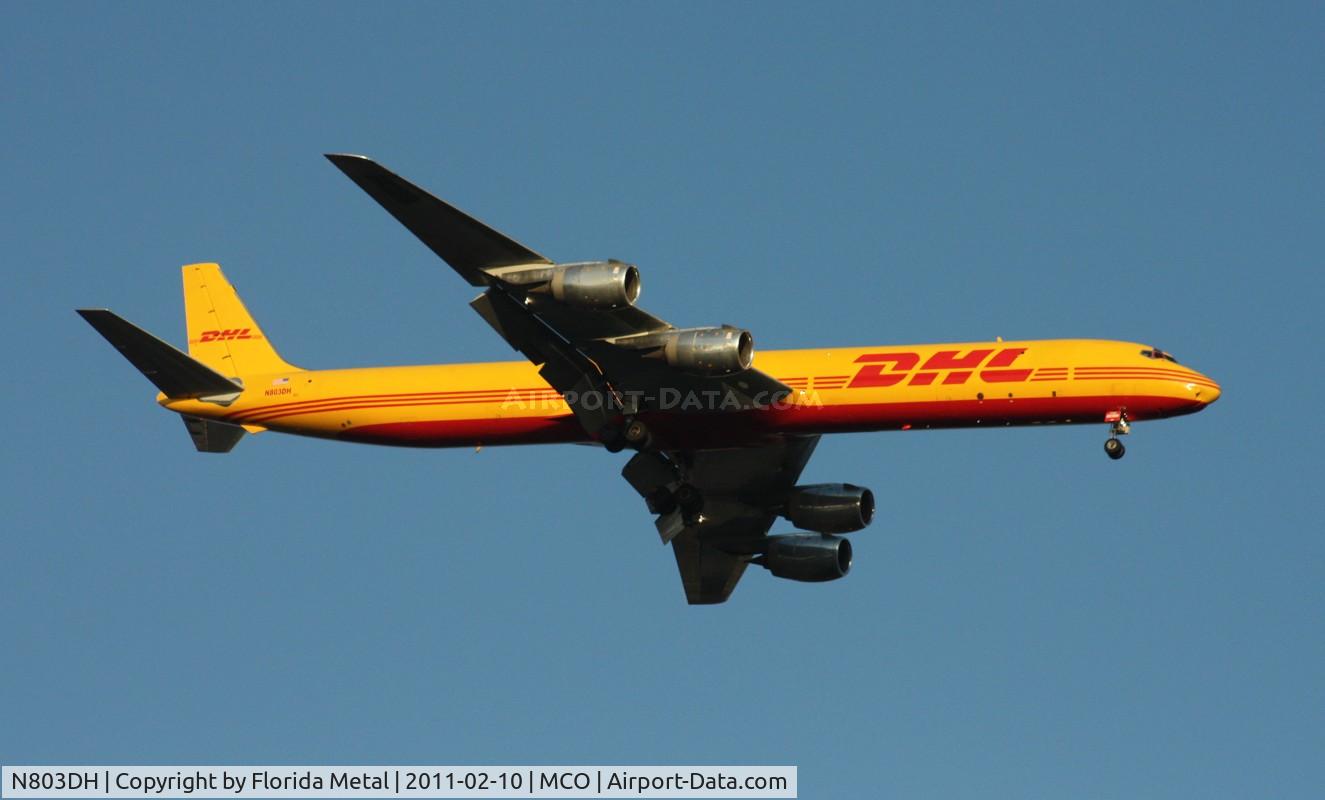 N803DH, 1969 McDonnell Douglas DC-8-73(F) C/N 46123, DHL DC-8-73